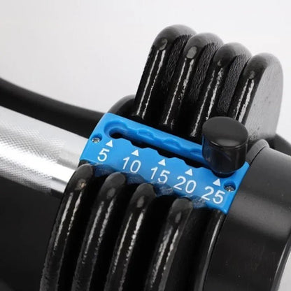 Adjustable Dumbbell for Men & Women - Magnetic Weight Adjustment, Home Gym Equipment - Booyes fitness