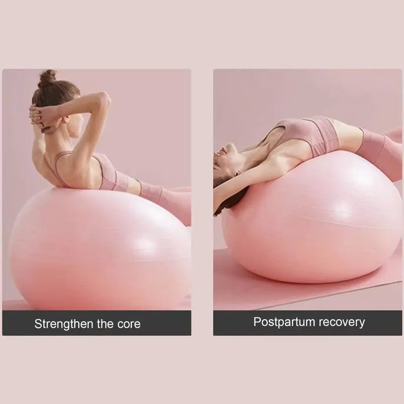 Anti - Burst Yoga Ball for Exercise and fitness - Booyes fitness