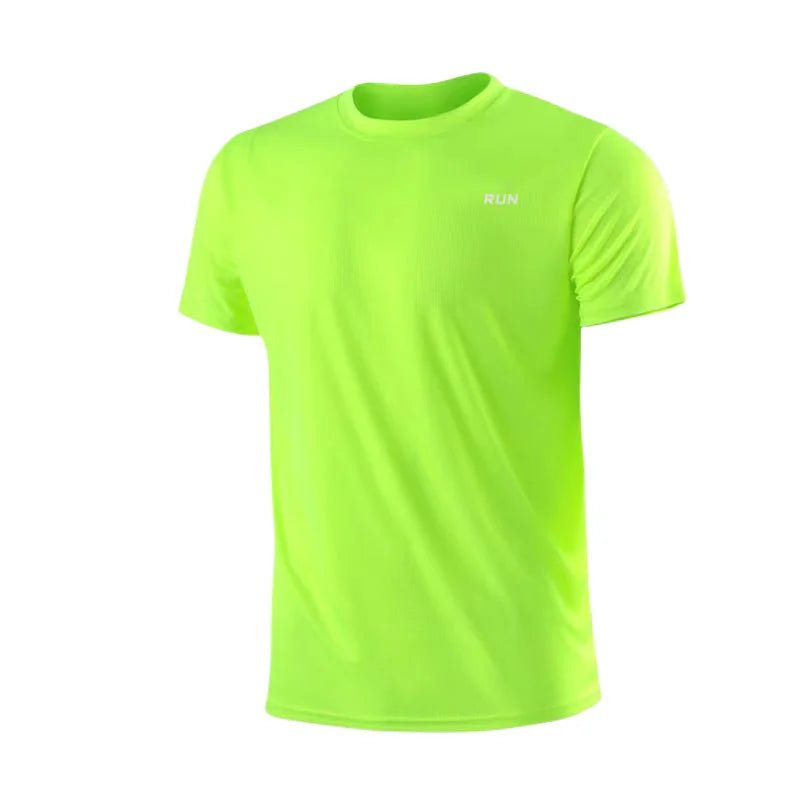 Men's Quick Dry Short Sleeve Gym Shirts - Booyes fitness